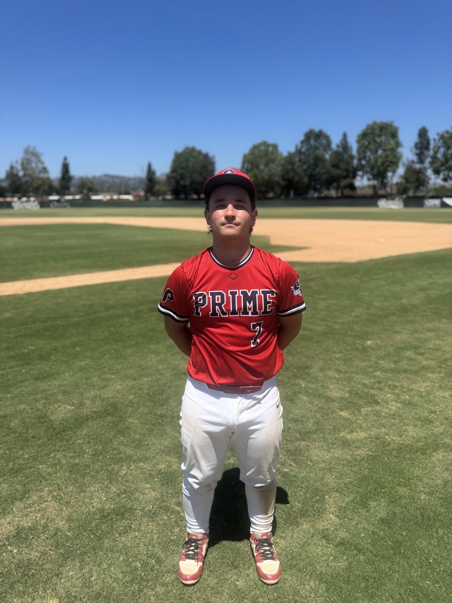 #FiveToolWestWS F: Prime 2026 Red 7, TV Tigers 26 1
PoG: <a href="/LPashman_bsbl/">Logan Pashman</a> 5.1 IP, 8K, 2H
Hitter: <a href="/Michael_Neri23/">Michael Neri</a> 2-4, HR, 2 RBI