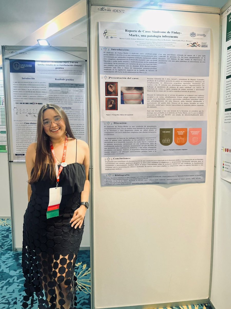 Genética Humana PUJ (@geneticapuj) on Twitter photo Participación de nuestros residentes, María Solano y Juan Rincón, con la presentación de dos casos clinicos en modalidad de posters en el marco del XVIII Congreso Colombiano y XII Congreso Internacional de Genética Humana <a href="/MedicinaPUJ/">Medicina Javeriana</a> Participación de nuestros residentes, María Solano y Juan Rincón, con la presentación de dos casos clinicos en modalidad de posters en el marco del XVIII Congreso Colombiano y XII Congreso Internacional de Genética Humana <a href="/MedicinaPUJ/">Medicina Javeriana</a>
