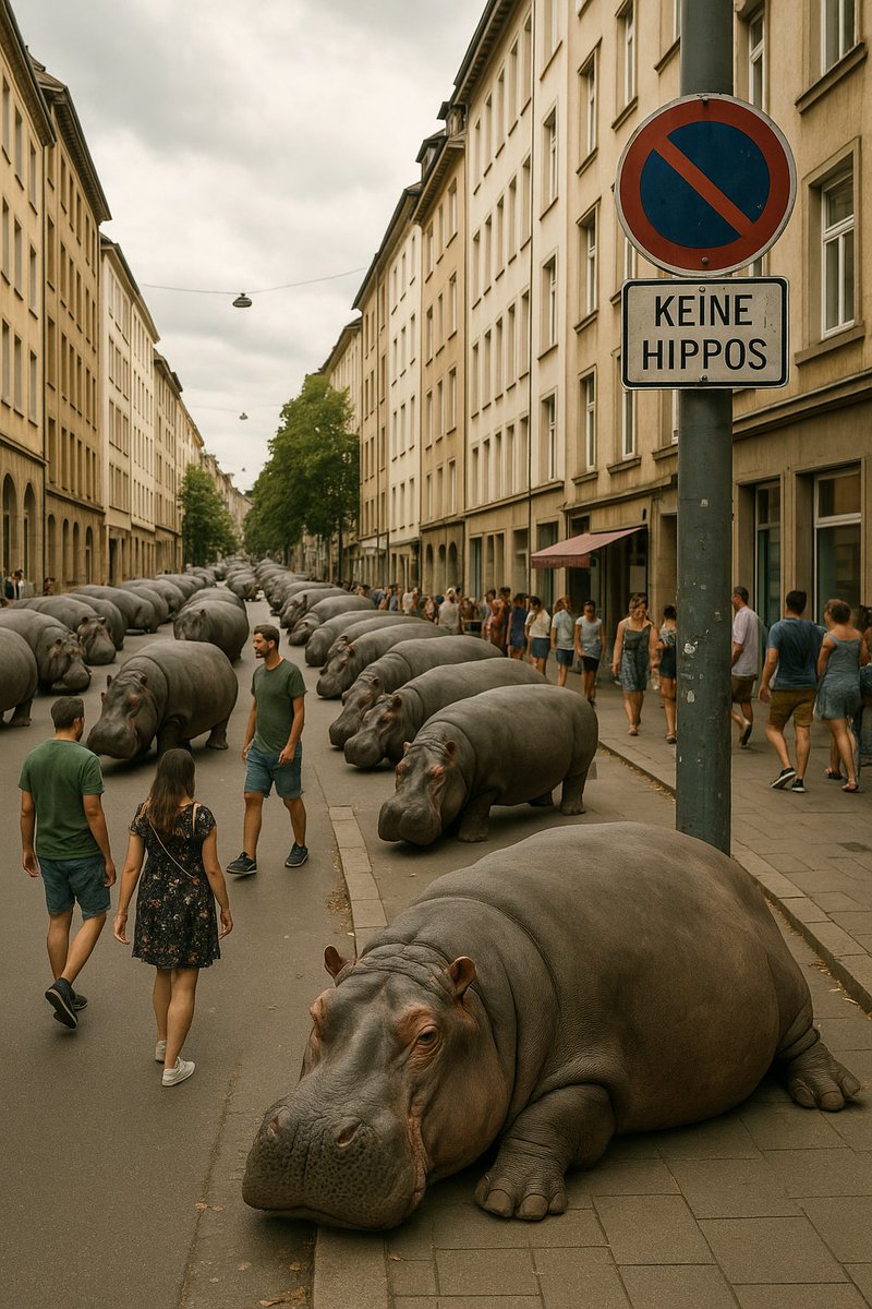 Aber wo soll ich denn sonst mein Hippo parken?
Ich zahle ja auch Hipposteuer!
Du bist doch nur neidisch auf mein Hippo!
Ohne Hippos geht die Wirtschaft den Bach herunter!
Straßen sind für Hippos!
Mein Hippo ist zu breit für die Tiefgarage.
Ich steh hier nur 2 Minuten!