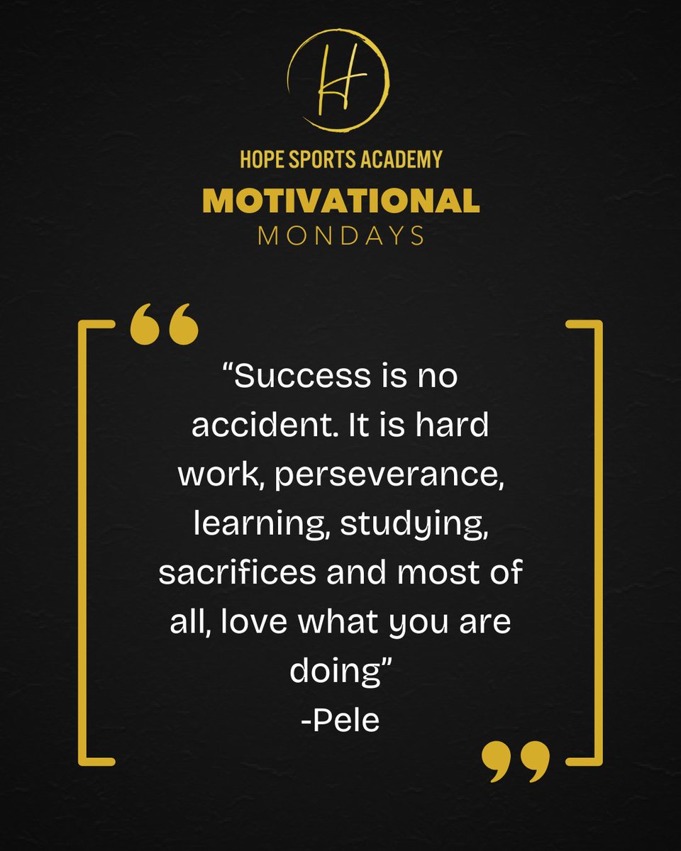 HBAcademy2018's tweet photo. What sacrifices are you making for your dream? Drop a comment below! #Perseverance#HopeSportsAcademy https://t.co/qaBTHmcoc5