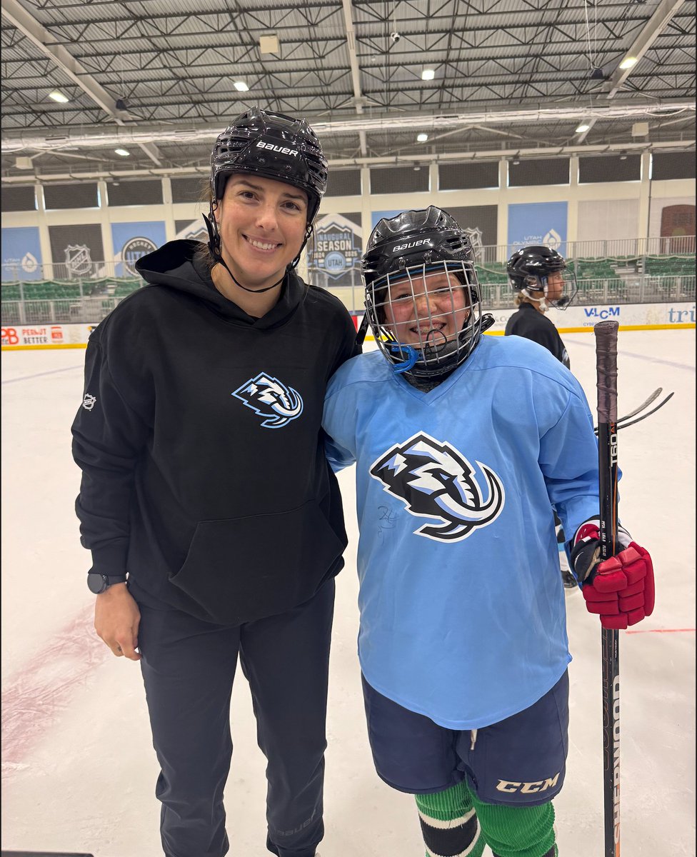 It's tough to overstate how incredible having the <a href="/utahmammoth/">Utah Mammoth</a> come to Utah has been for my kids. 

This week they had a chance to go to the Mammoth party Monday night and today they spent the day at Alex Kerfoot's camp for girls. 

So many fun opportunities. 

Grateful!