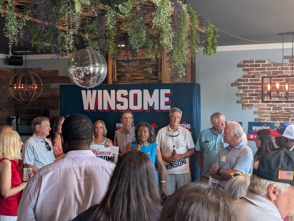 Such a beautiful event with future Governor Winsome Earle-Sears!

 Make sure you're registered to vote at your current address, sign up to be an Election official, Poll Watchers or contact me for other volunteer opportunities. 

Let's keep Virginia Red! 

#ProtectTheVote
👇🏼👇🏼👇🏼