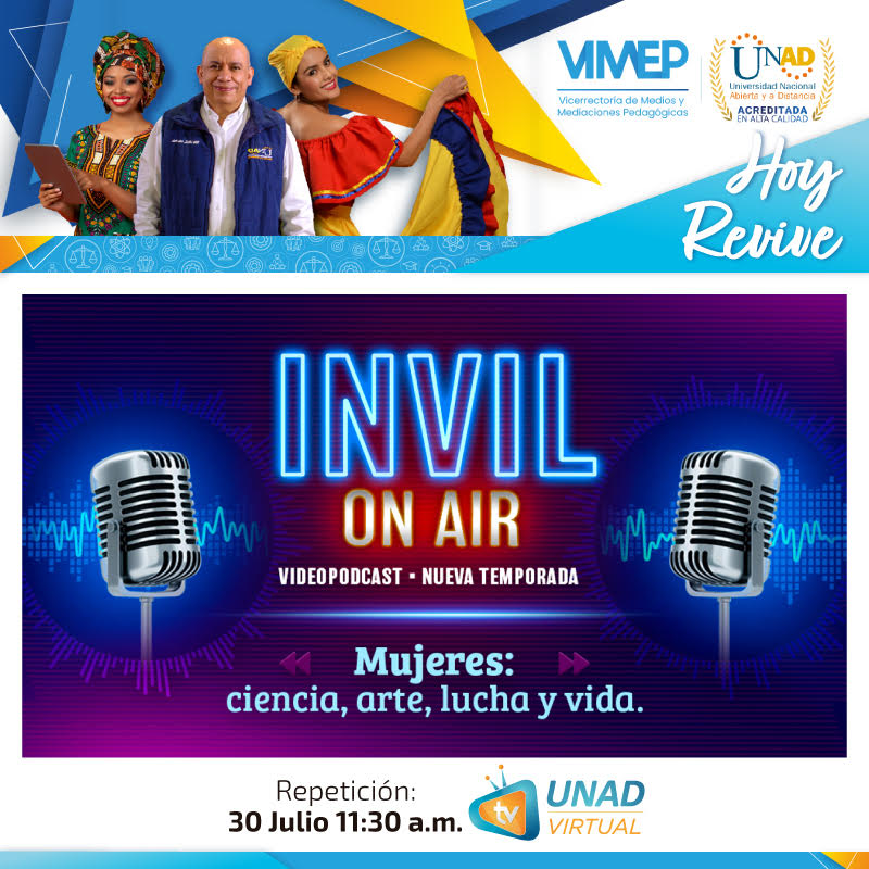 INVIL ON AIR Podcast- Mujeres: Ciencia, Arte, Lucha y Vida. youtube.com/watch?v=t79Hyt…