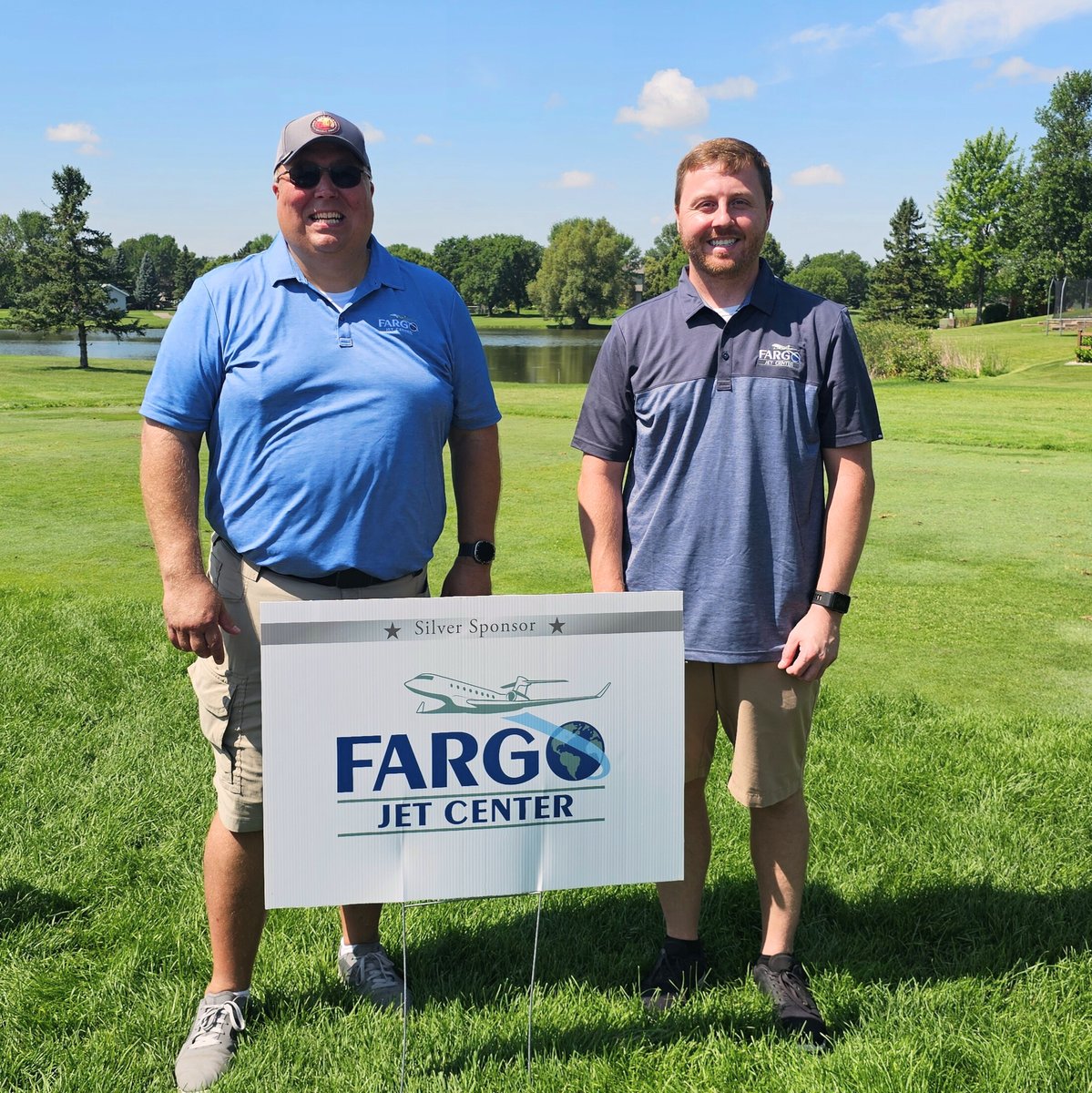 Rodger Schmidt &amp; Brian Bjerk represented us at the Northern Region Association of Safety Professionals (NRASP) Golf Tournament! ⛳

Congrats to them for taking home 3rd place overall! 🏆 Fargo Jet Center is a proud supporter of NRASP and their efforts to keep companies safe.