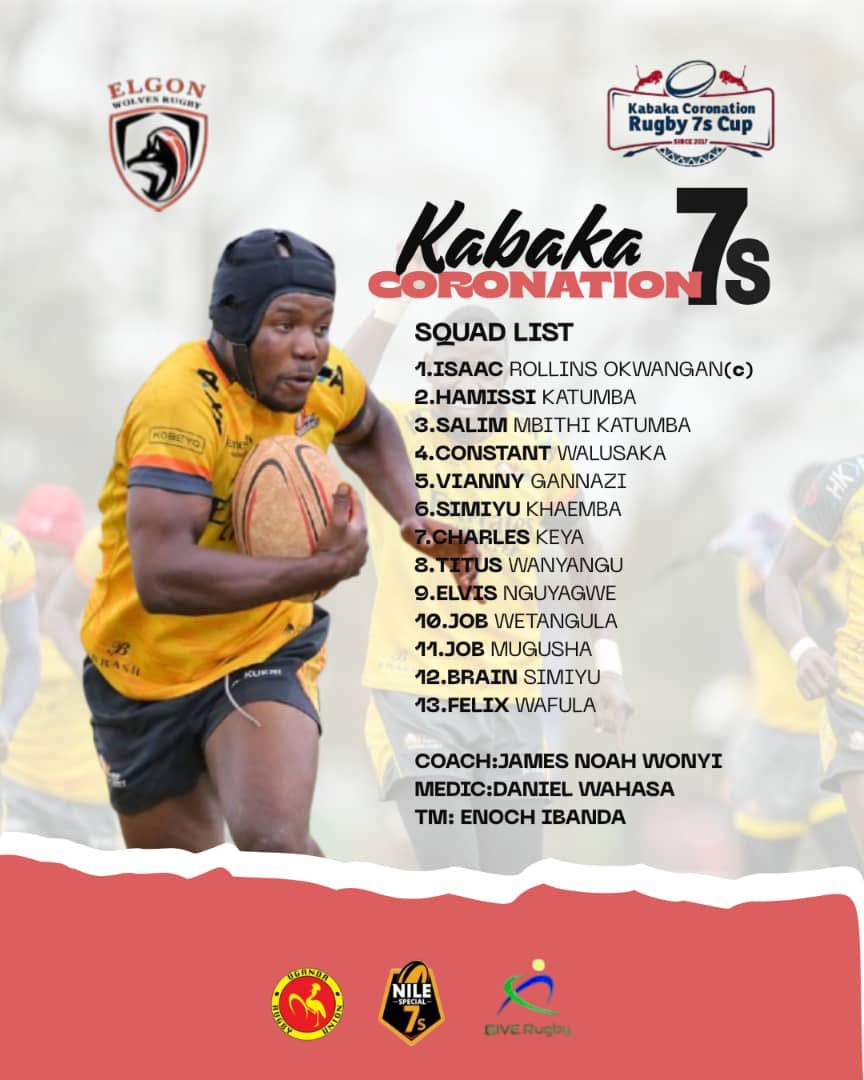 United we stand, ready to scrum, run, and score! Meet the squad bringing fire to the Kabaka Coronation Sevens! 🔥🏉 #ElgonWolvesRugby
#HambEsolo