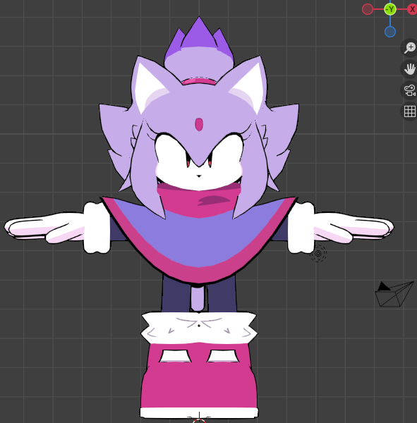 Outcome Memories Blaze! #outcomememories #blazethecat #3DModel 

Idk who made the Blaze design but show yourself,,,,