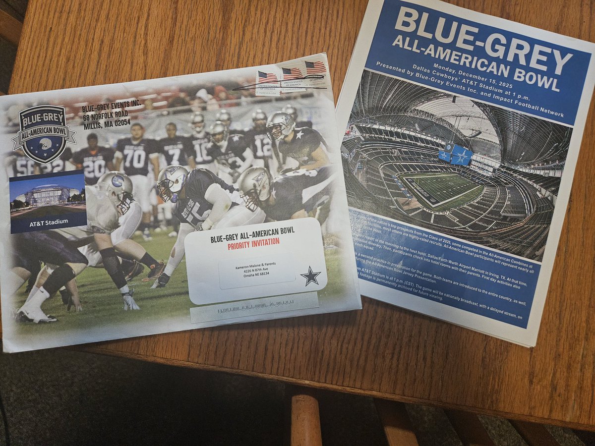 Kam malone (@kam4prezident) on Twitter photo Blessed to be invited to the blue & grey All-American bowl! <a href="/BlueGreyFB/">Blue-Grey All-American Bowl</a> <a href="/N_W_Sports/">Nation Wide Sports!</a> <a href="/CoachMartin52/">Larry Martin</a> <a href="/CoachHempel/">Dan Hempel</a> Blessed to be invited to the blue & grey All-American bowl! <a href="/BlueGreyFB/">Blue-Grey All-American Bowl</a> <a href="/N_W_Sports/">Nation Wide Sports!</a> <a href="/CoachMartin52/">Larry Martin</a> <a href="/CoachHempel/">Dan Hempel</a>