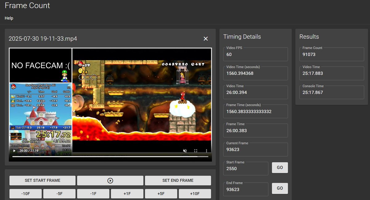 This has to be the funniest PB ever

15s ahead of PB past 5-4, lost ~10-15s in 5-GH in 8-1, clawed it back with single bombless (2nd backup hit) then lost prop to a Bowser Jr fireball.

I split late so thought I'd share the retime