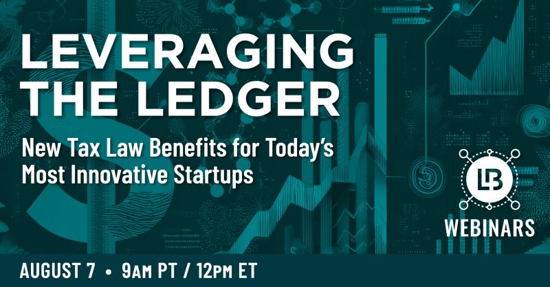 A new tax bill signed into law on 7/4 includes big wins for innovative startups. Next week, partner Myra Sutanto Shen will join speakers from <a href="/EisnerAmper/">EisnerAmper</a> for a <a href="/LaunchBio/">LaunchBio</a> webinar discussing the new tax law. Learn more and register: wsgr.com/en/events/leve…