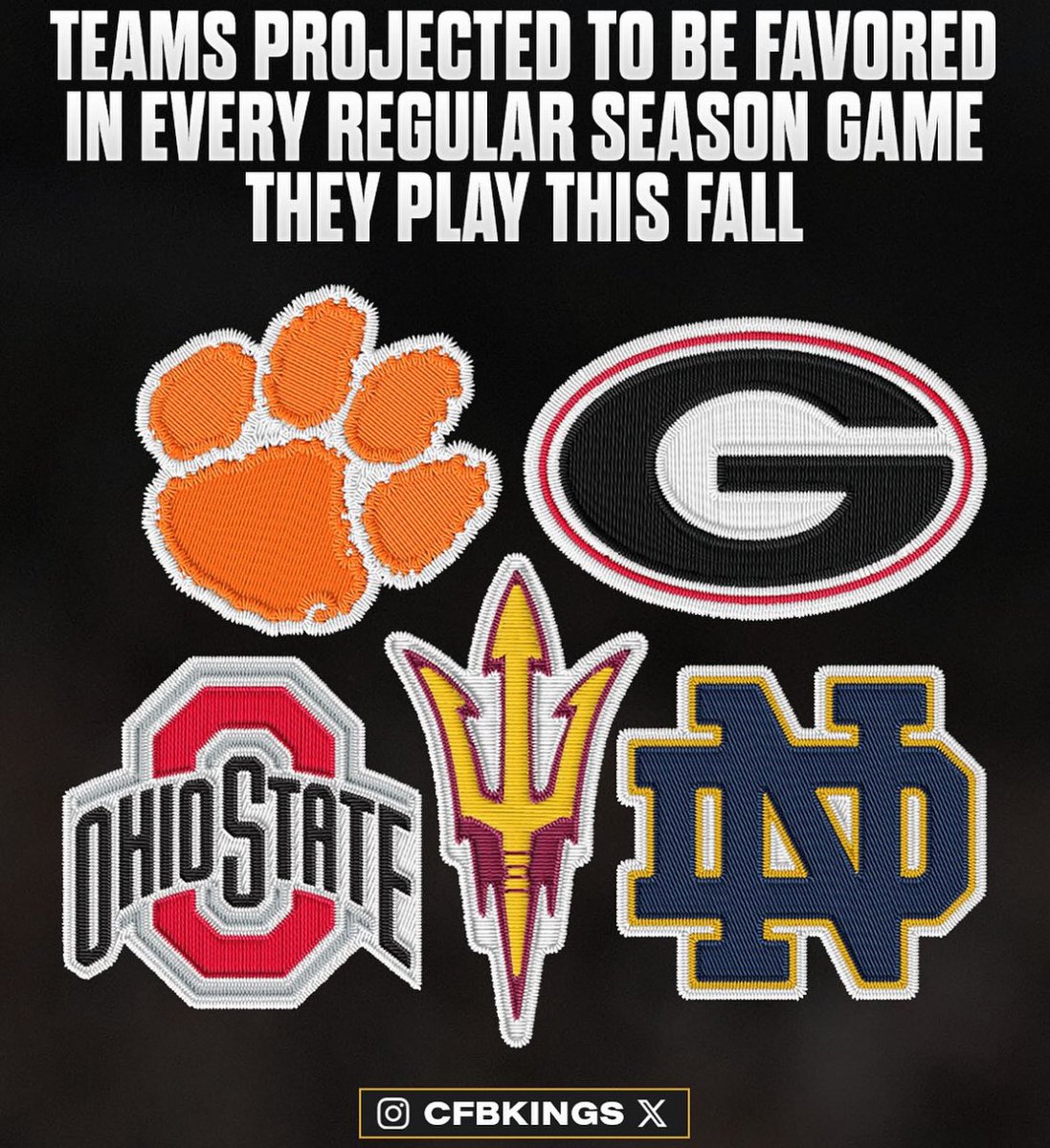 _Jumgey's tweet image. Arizona State is a blue blood