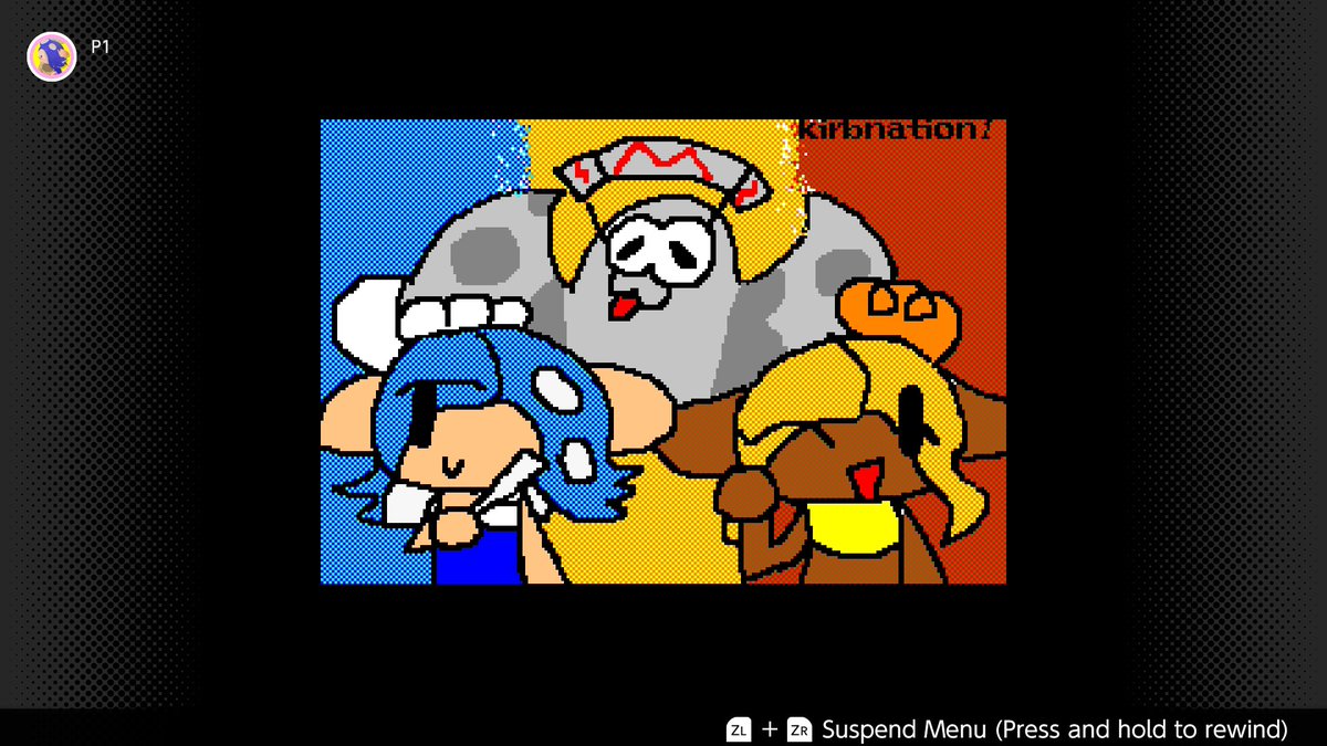 Kirbnation1's tweet image. Deep Cut in Mario Paint