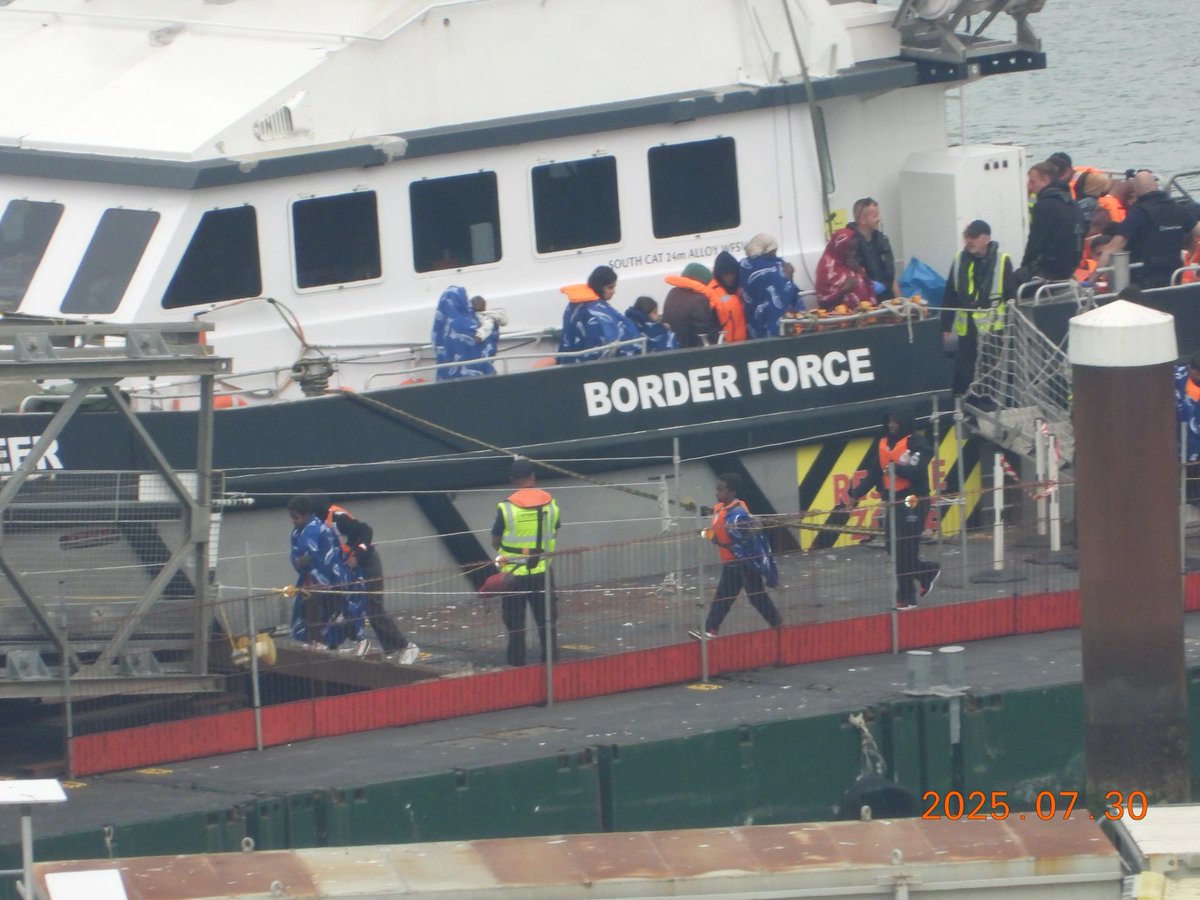 Figures released by the Home Office tomorrow will show more than 25,000 migrants have crossed the Channel in small boats so far this year. Hundreds of people made the journey today in calm weather.