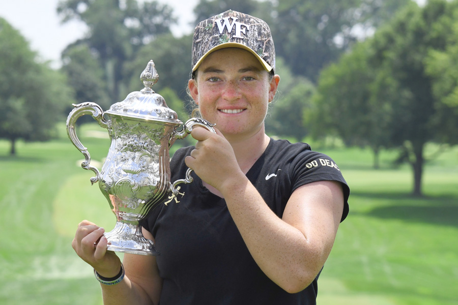 Sarah Lydic of Bear Trap Dunes Golf Club cruises to victory in the 4th BMW GAP Women's Championship at Wilmington Country Club!🏆

Her 210 total was good for a wire-to-wire win in the 54-hole tournament.

RECAP➡️ hubs.la/Q03zGn450