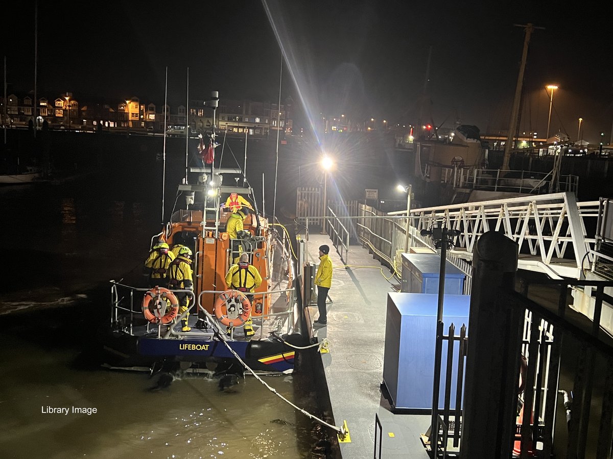 Crew called  at 9.25 pm  to assemble and be at 'immediate readiness' to assist HM Coastguard with an incident in the South Beach  area but were quickly stood down before launching when the situation was resolved.
