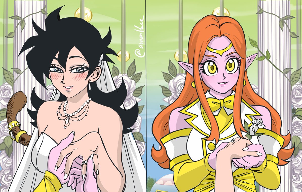 Another paid request by <a href="/saiyan95622/">Kiara The Saiyan</a> for their oc Kiara and her wedding to Chronoa!