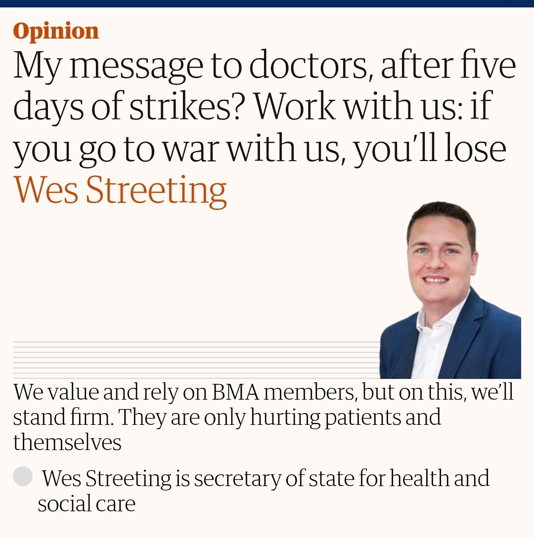 Milo Kostusiak (@milokostusiak) on Twitter photo Awful language from <a href="/wesstreeting/">Wes Streeting</a> Is this what we are to expect from <a href="/UKLabour/">The Labour Party</a> - waging war against unions and their members? Awful language from <a href="/wesstreeting/">Wes Streeting</a> Is this what we are to expect from <a href="/UKLabour/">The Labour Party</a> - waging war against unions and their members?