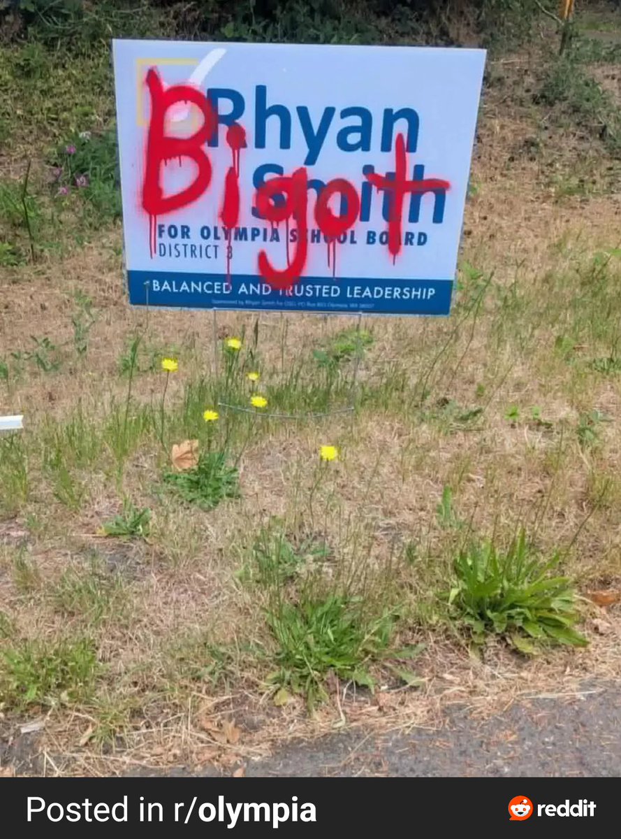 Thurston County Republican Party poll about high school sports raises online concerns, ire. 
share.newsbreak.com/earn31n4

Olympia Reddit sure had some bunched panties and people doing Olympic level gymnastics about science proving boys don't have any advantages. All dissent was shut