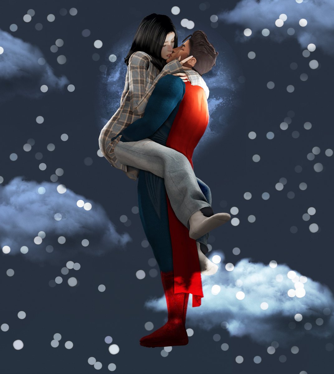 simsbIy's tweet photo. don't you think lois lane is getting a little too close to superman? https://t.co/dqgOjxzT8Q