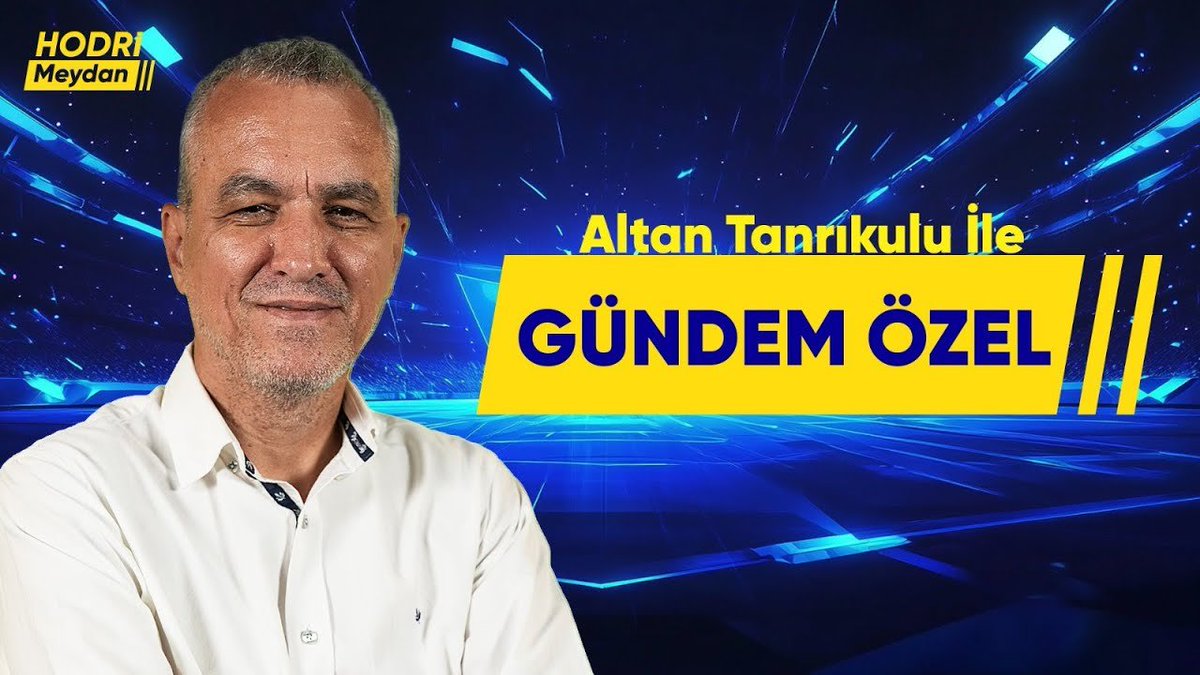 Hodri Meydan 🇹🇷 (@hodrimeydan_tv) on Twitter photo 🟡🔵 'Altan Tanrıkulu ile Gündem Özel’ programı
🗣️ <a href="/AltanTanrikulu/">Altan Tanrıkulu</a>’nun yorumlarıyla
🗓️ Bugün, 🕛 saat 16.00’da Fenerbahçelileri buluşturan kanal Hodri Meydan’da Canlı Yayında!
📱🔉Bildirimlerinizi Açmayı Unutmayın!👇
youtube.com/@HodriMeydan_TV 🟡🔵 'Altan Tanrıkulu ile Gündem Özel’ programı
🗣️ <a href="/AltanTanrikulu/">Altan Tanrıkulu</a>’nun yorumlarıyla
🗓️ Bugün, 🕛 saat 16.00’da Fenerbahçelileri buluşturan kanal Hodri Meydan’da Canlı Yayında!
📱🔉Bildirimlerinizi Açmayı Unutmayın!👇
youtube.com/@HodriMeydan_TV