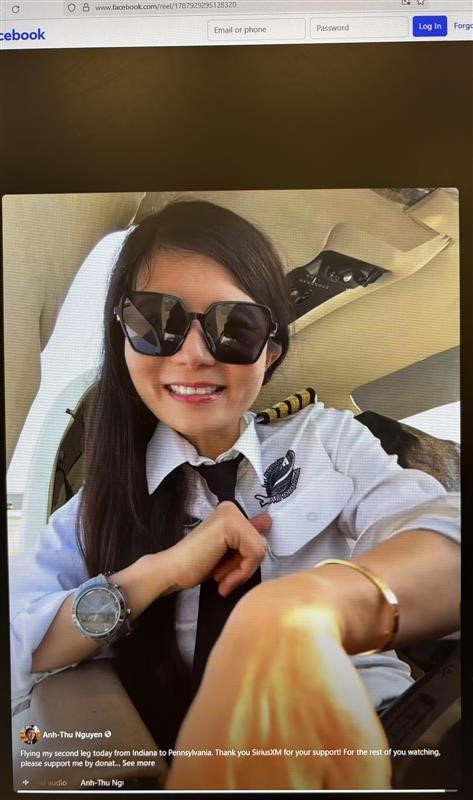 Anh-Thu Nguyen, 44, died in Indiana plane crash. She was attempting to fly solo around the world. 

Nguyen, a 2015 Purdue University graduate, wanted to inspire other Asian women to get in the cockpit and join her in the sky.

indystar.com/story/news/202… via <a href="/indystar/">IndyStar</a>