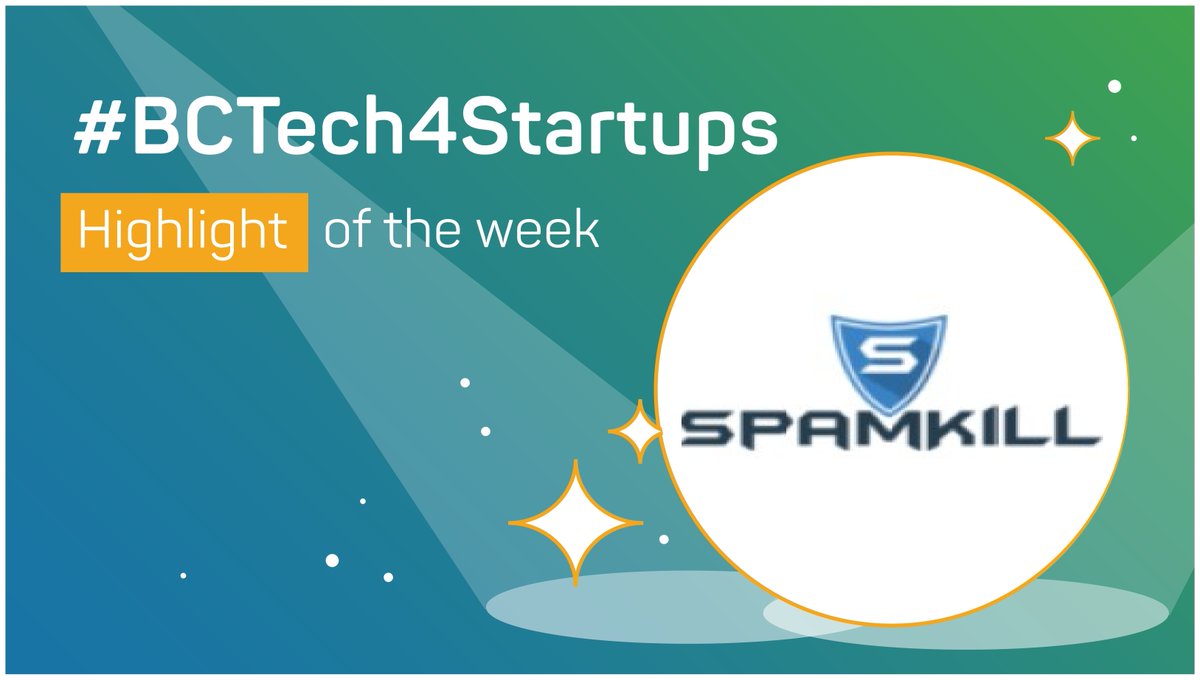 This week’s #BCTech4StartUp: @spamkill_co! 🚫🤖
They fight spam, fraud &amp; bots using smart honeypots + activity tracking to detect non-human behavior.

🔗 Learn more about #BCTech4Startups: wearebctech.com/members/bc-tec…