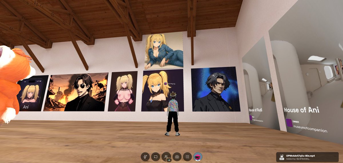 ANI SWEENEY LOVES THE MUSEUM