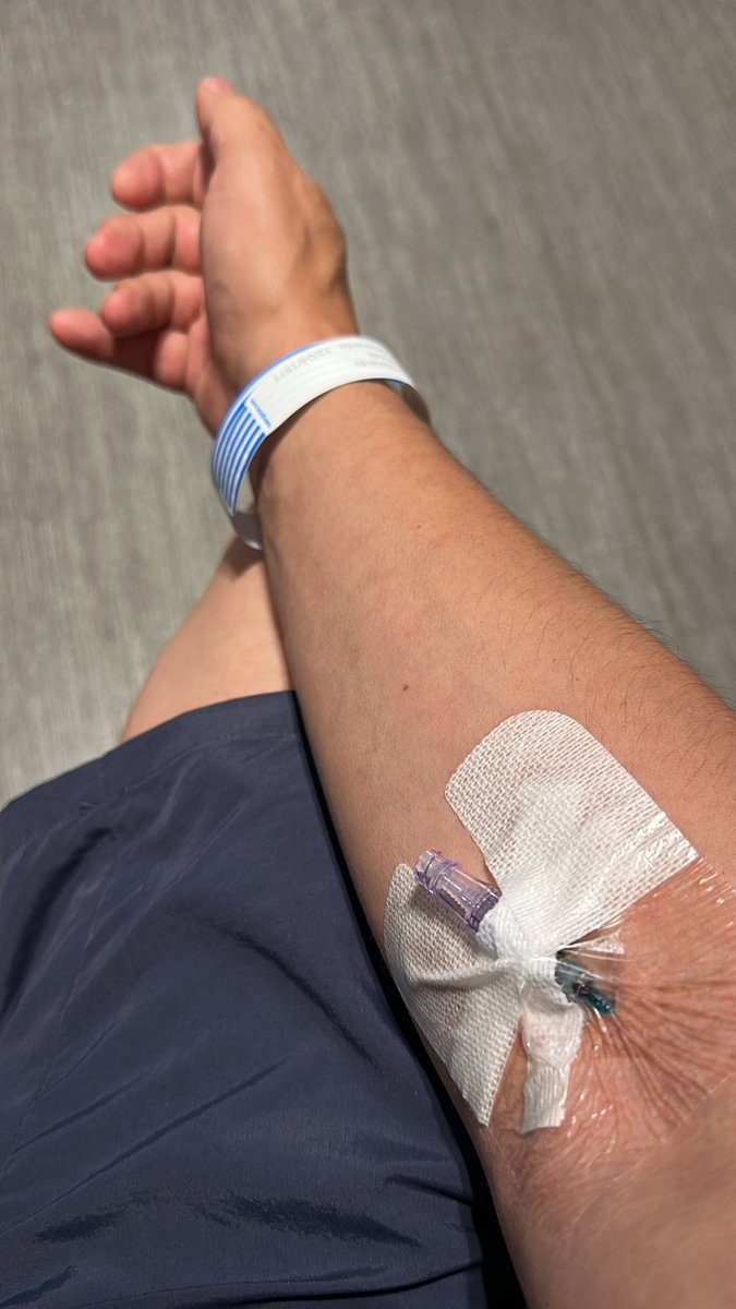 It’s something mathematical. Every time I go on vacation, I get sick.