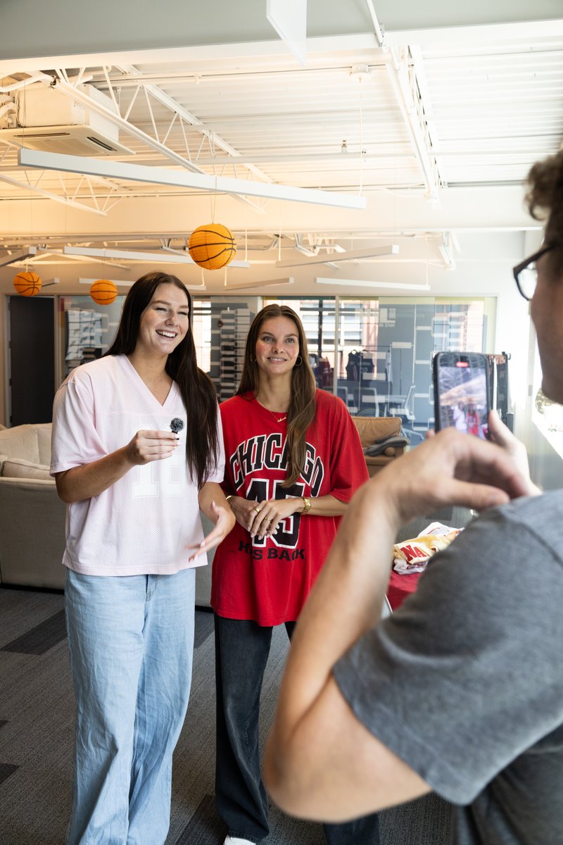 The Hoosiers at HQ! 

Appreciate <a href="/vickers_ava/">Ava Vickers</a> and <a href="/avrytatum/">avrytatum</a> of <a href="/IndianaVB/">Indiana Volleyball</a> stopping by our offices in Chicago for a photoshoot and custom merch design session!