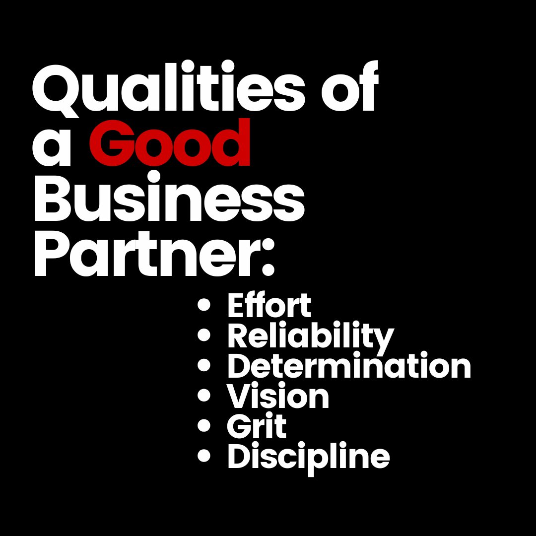 Dynamic_Edge_LA's tweet image. The real qualities that make partnerships powerful.
Before you build a business together, ask:
 Are we both bringing the same grit to the table?

#GrowthPartners #LeadWithVision #BusinessDriven