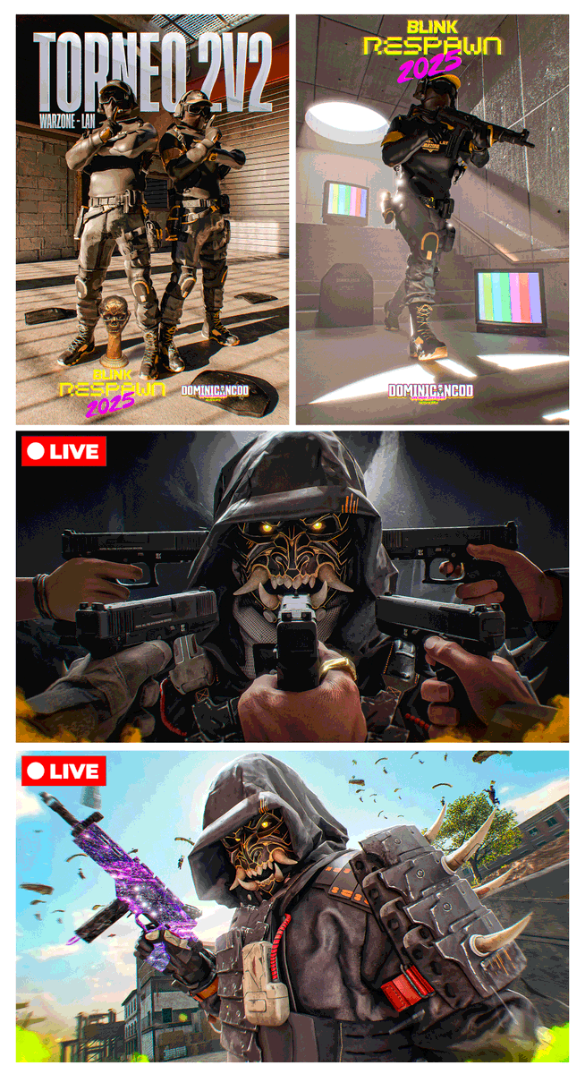 Recent Warzone posters / thumbnails! 🫡