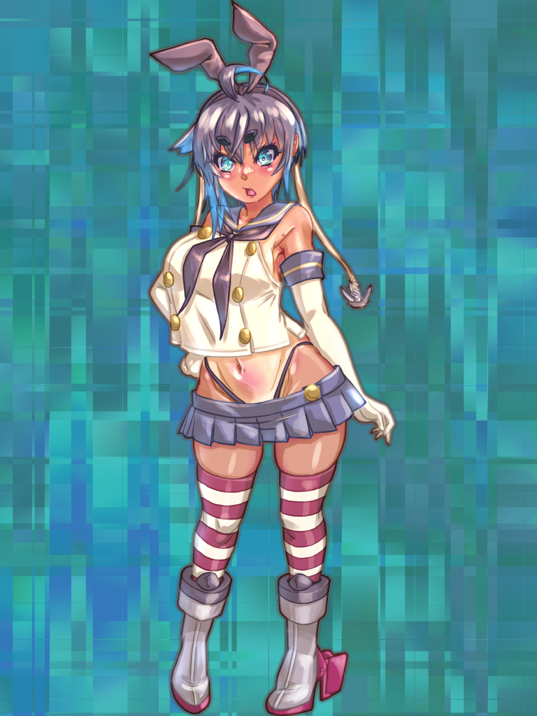 #今月描いた絵を晒そう 
もう涼しくなるまで水着姿だけ描いていたい 