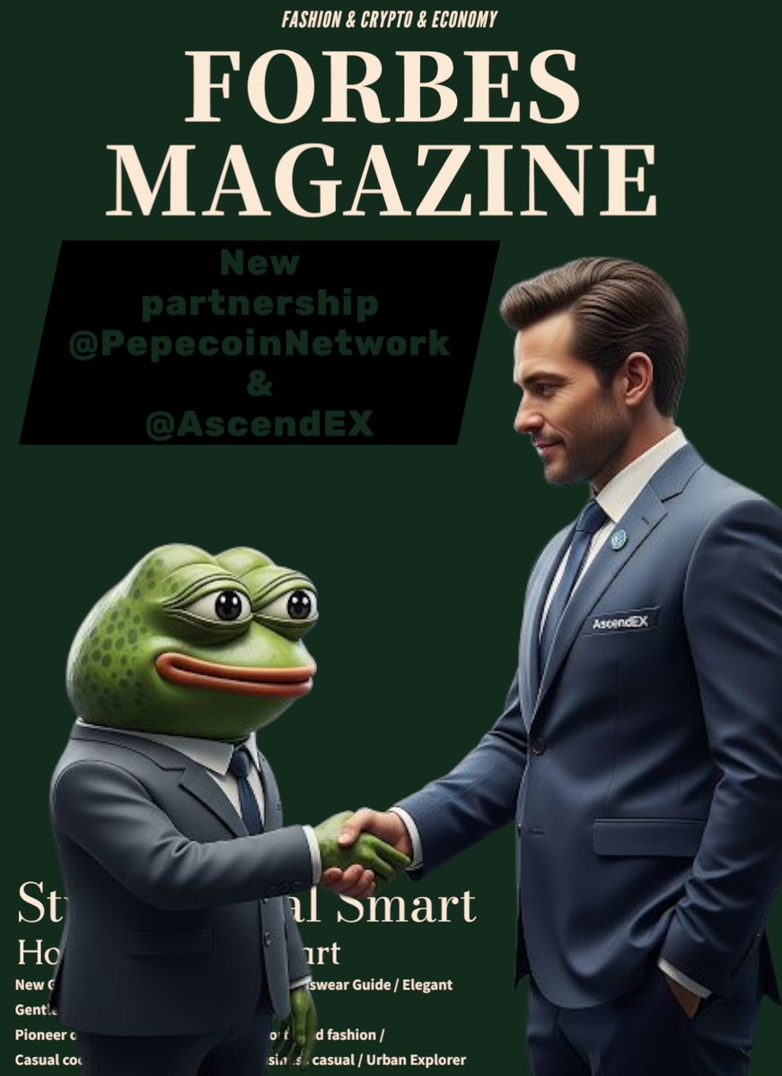 <a href="/PepecoinNetwork/">Pepecoin (PEP)</a>  x <a href="/AscendEX_/">AscendEX</a>  listing is just around the corner… 
Can’t wait to see what’s next 🚀
$PEP #PepeCoin 🐸
Pepecoin.org 
#crypto #altcoins #bullrun #CryptoTrading #memecoin #pow #Layer1 #gem #TheFrogIsHere