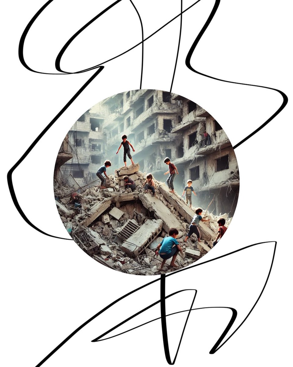 Le temps de l‘enfance pour certains à jamais perdu! Les jeux, les rêves, l’imagination, les projets … où sont-ils après toutes toutes souffrances endurées par les guerres et leur violence.

For some, the time of childhood is lost forever 
the games, the dreams, the imagination…