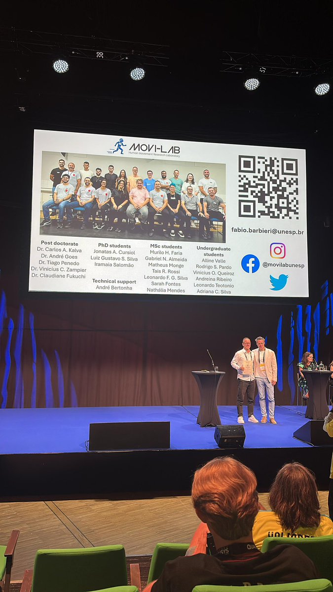Fabio A. Barbieri (@fabioabarbieri) on Twitter photo Deeply honored to receive the EDC Award from <a href="/ISBiomechanics/">IntSoc Biomechanics</a>. Truly grateful for this recognition!
💪💪💪💪
<a href="/movilabunesp/">Human Movement Research Laboratory - UNESP BRAZIL</a>
<a href="/Unesp_Oficial/">UNESP</a> Deeply honored to receive the EDC Award from <a href="/ISBiomechanics/">IntSoc Biomechanics</a>. Truly grateful for this recognition!
💪💪💪💪
<a href="/movilabunesp/">Human Movement Research Laboratory - UNESP BRAZIL</a>
<a href="/Unesp_Oficial/">UNESP</a>