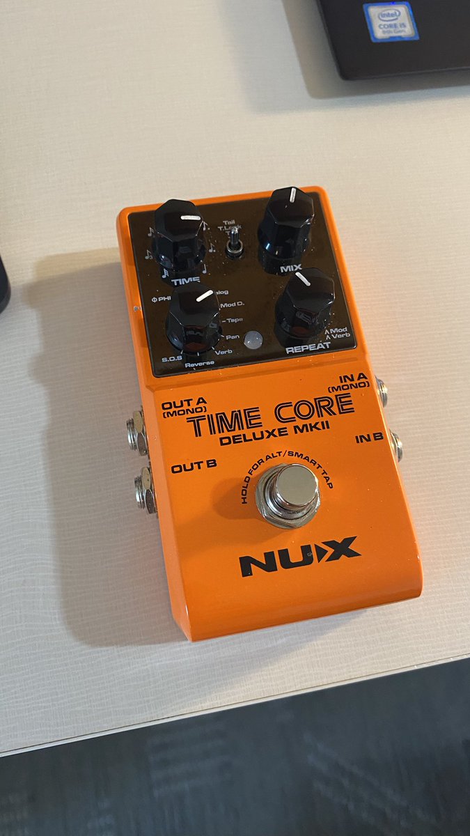 HiroItaya28484's tweet photo. 出先のギターセンターで。
ディレイのかかり具合が自然で良かったから買ってみた!
近々アップしますね!
#NUX #timecore #delay https://t.co/WDbcHnrfiJ