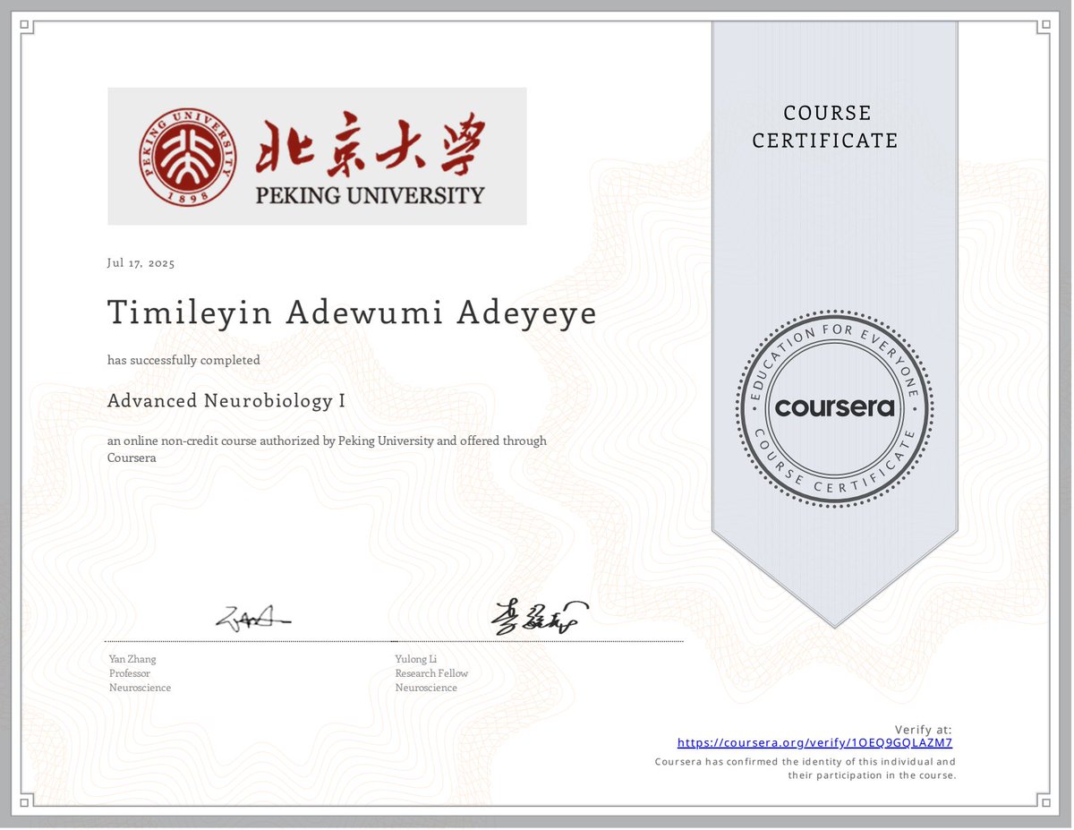 Adeyeye Timileyin Adewumi (@timileyin_ade01) on Twitter photo My curiosity about the whodunits information regarding the human brain keep me focusing on acquiring more knowledge that can foster my research in my future post-graduate studies! <a href="/PKU1898/">Peking University</a> <a href="/NatureNeuro/">Nature Neuroscience</a> <a href="/NeuroscienceNew/">Neuroscience News</a> My curiosity about the whodunits information regarding the human brain keep me focusing on acquiring more knowledge that can foster my research in my future post-graduate studies! <a href="/PKU1898/">Peking University</a> <a href="/NatureNeuro/">Nature Neuroscience</a> <a href="/NeuroscienceNew/">Neuroscience News</a>