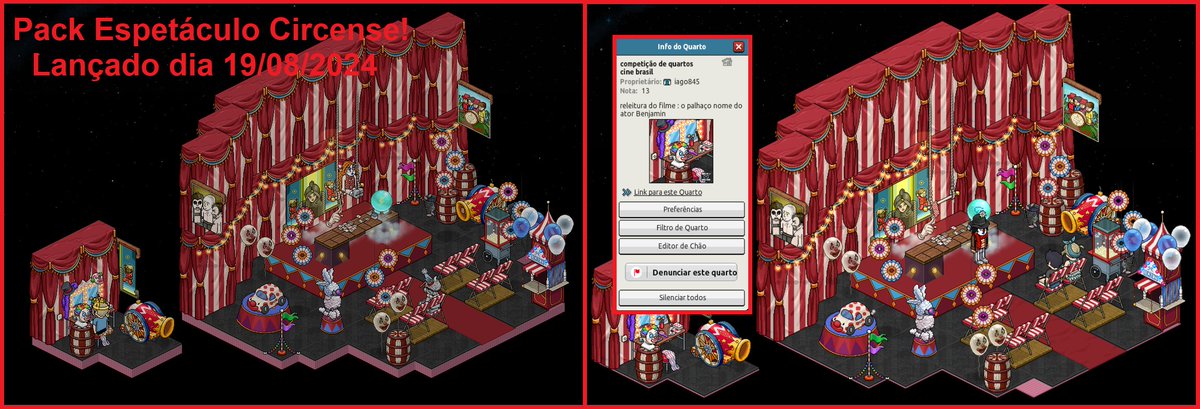 Rita-RDCGP (@ritsims) on Twitter photo Competição "Cine Pixel Brasil", a pessoa só teve o trabalho de printar! Enquanto dezenas de pessoas construíram o quarto do zero! Uma sacanagem absurda esse tipo de coisa.
<a href="/HabboPTBR/">Habbo PT/BR</a> #Habbo
x.com/HabboPTBR/stat… Competição "Cine Pixel Brasil", a pessoa só teve o trabalho de printar! Enquanto dezenas de pessoas construíram o quarto do zero! Uma sacanagem absurda esse tipo de coisa.
<a href="/HabboPTBR/">Habbo PT/BR</a> #Habbo
x.com/HabboPTBR/stat…