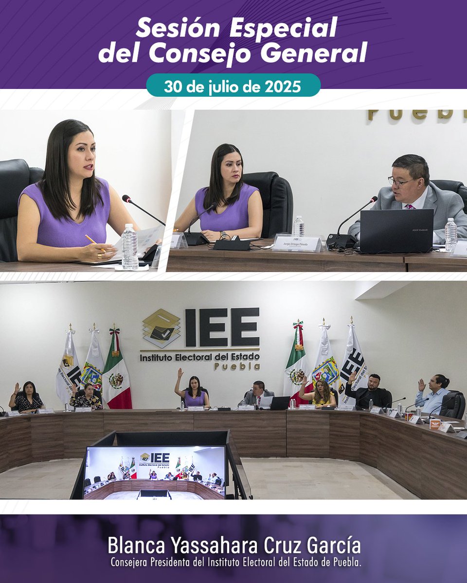 Hoy en Sesión Especial, el Consejo General del #IEEPuebla declaró como procedente el aviso de intención presentado por “Candidatos Ciudadanos en Transformación, Asociación Civil”, para la constitución y registro de nuevos partidos políticos locales en el estado de Puebla,