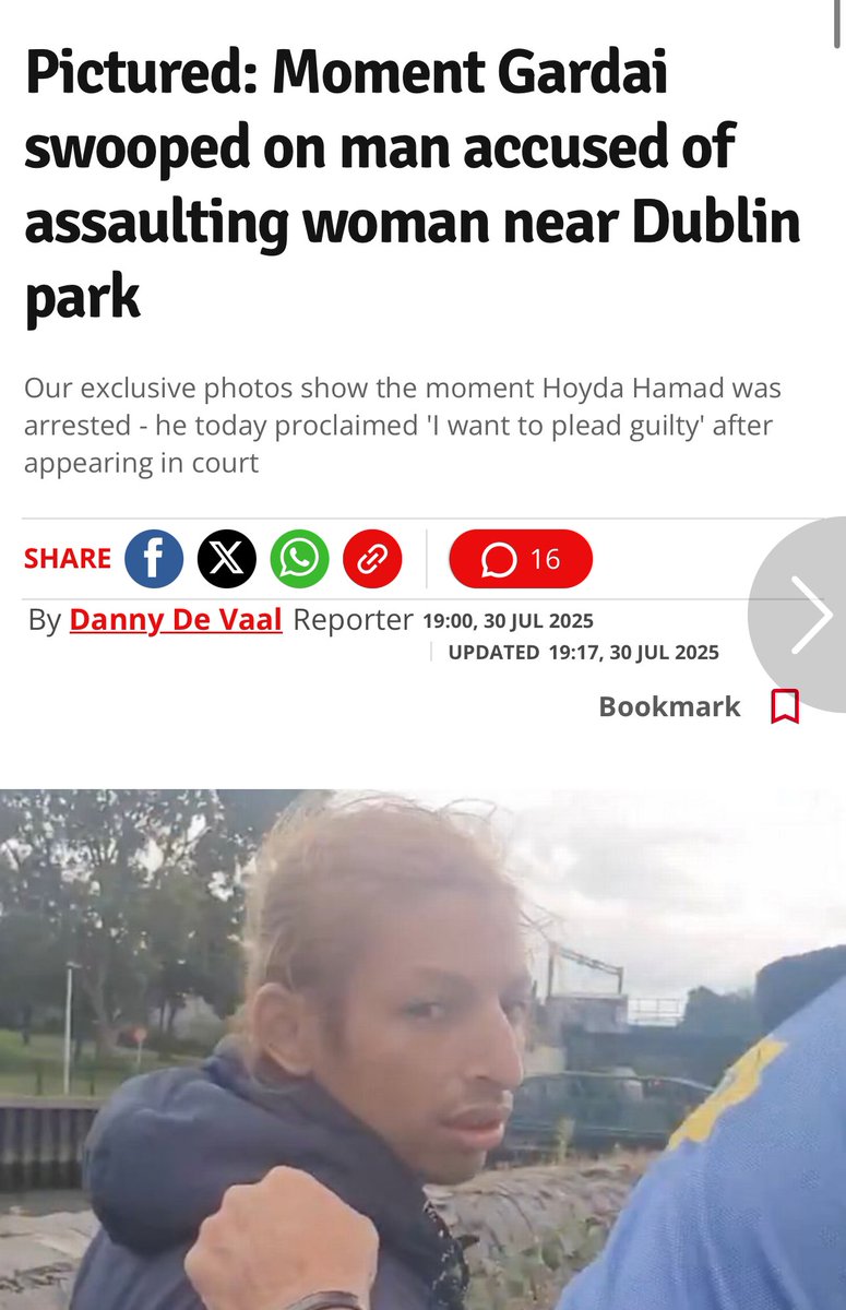 Homeless foreigner that is accused of assaulting a woman in Dublin pleaded guilty to the charges today. 

He also pleaded guilty to giving a fake name and address to Gardai. 

He needs to be immediately deported.