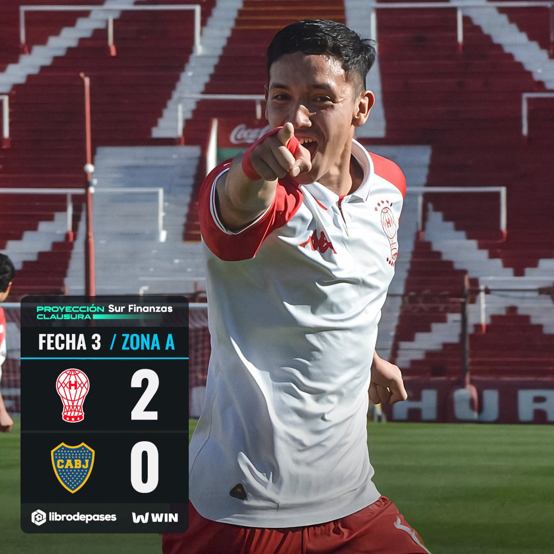 ProyeccionLPF's tweet image. ¡Triunfo del Globo! 🎈@CAHuracan superó 2 a 0 a @BocaJrsOficial por la #Fecha3 del #TorneoProyección @surfinanzas 🏆