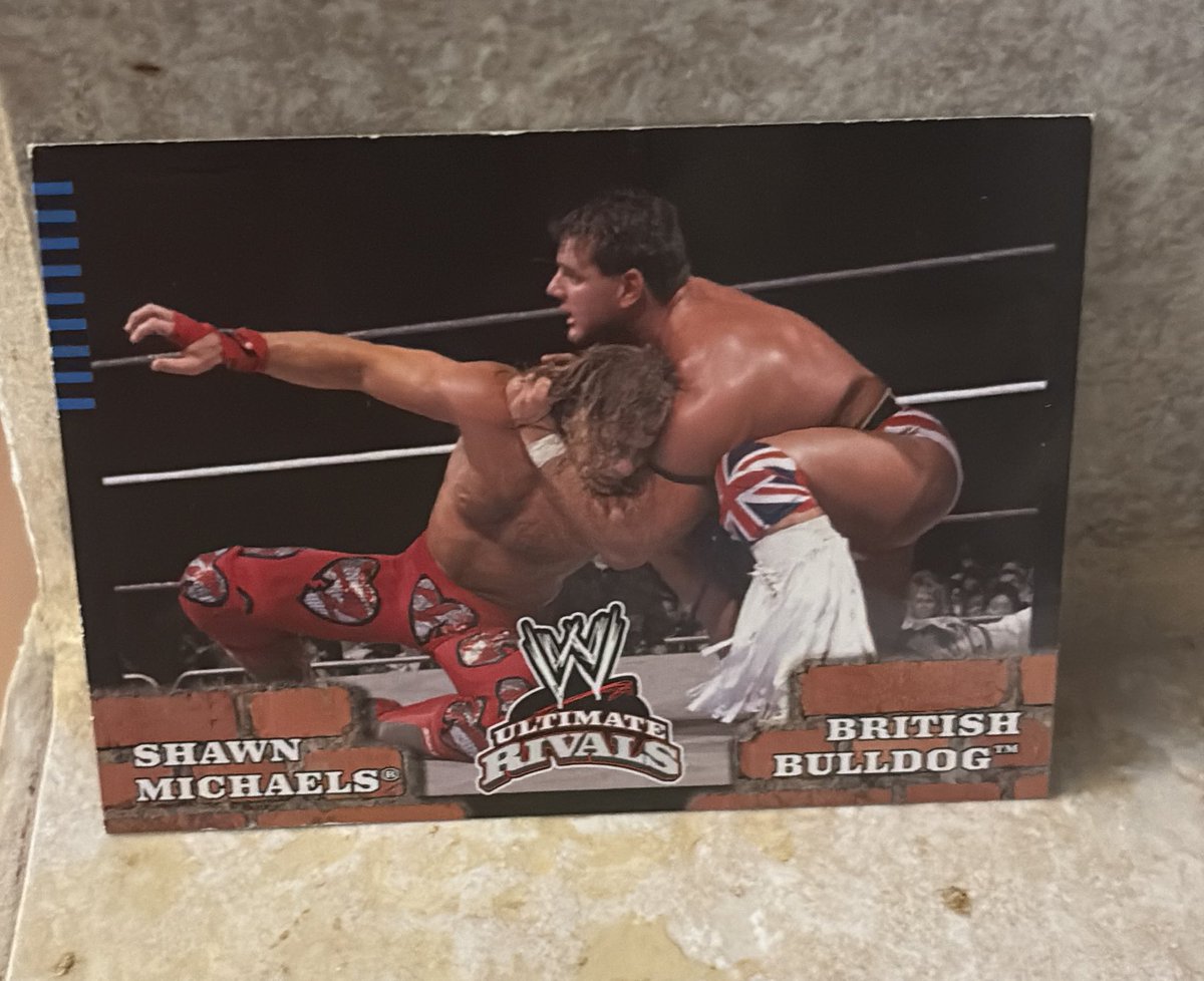 I thought today would be a great day to post this in honour of it being Summerslam this weekend #wrestlingcardwednesday
