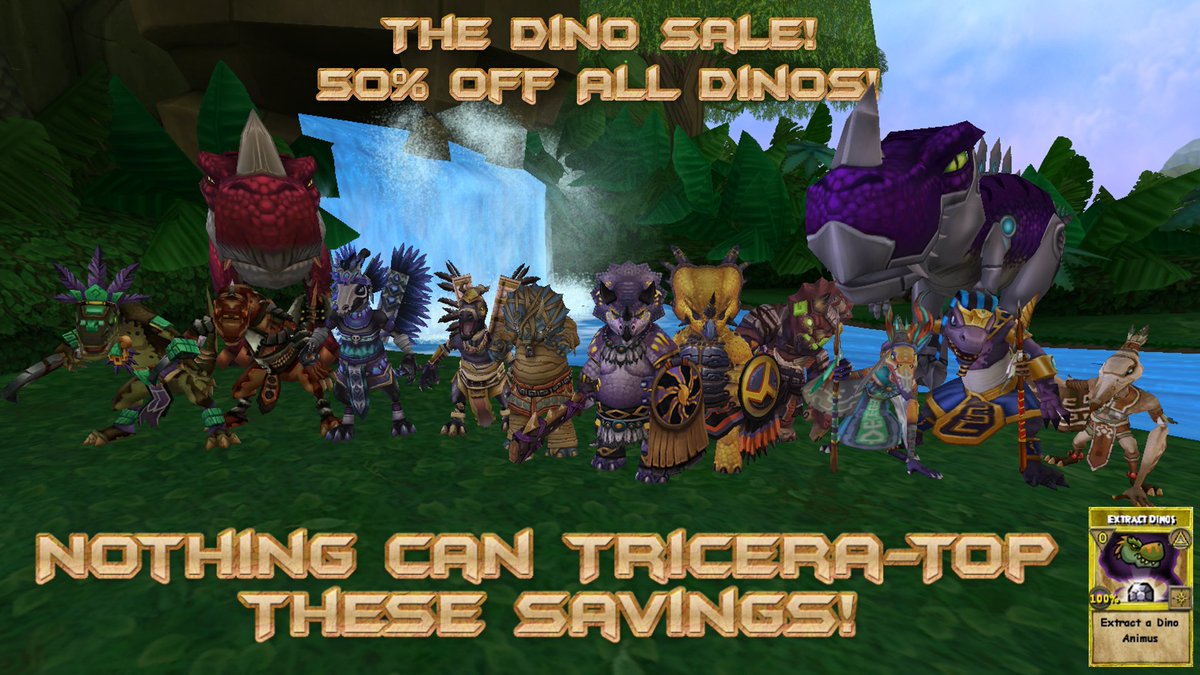 AnimaChambers's tweet image. These Prices are Dino-Mite! 🦖

This week only, get 50% Off all Dino Extract Items! 

For some powerful minions and gorgeous housing guests like the Cyber Beasts or Tyrannasaurus Hex, check out our Sale Showcase at the link below!

animachambers.org/dino.html