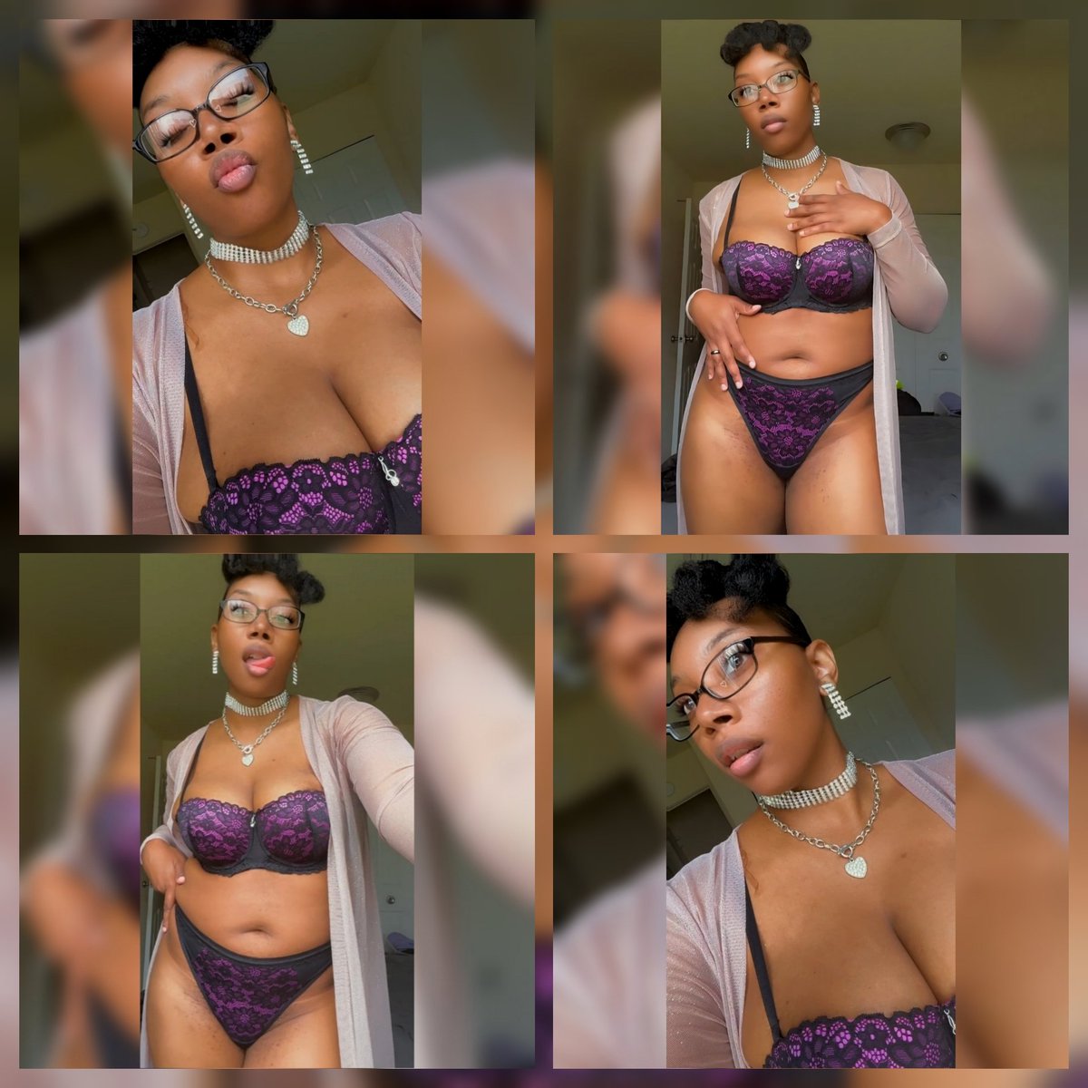 Told y'all I was bringing my natural look back!!!

#GrownWomanThangz 💟🖤💋