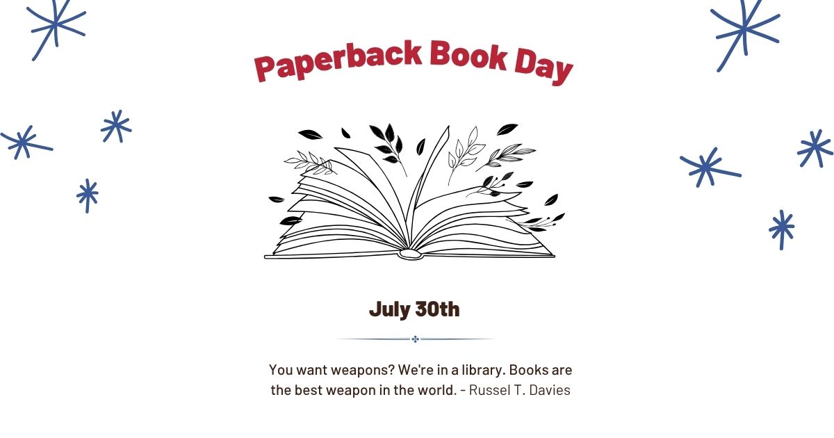 📚 “Books are the best weapon in the world.” – Russel T. Davies

Happy Paperback Book Day to our fellow readers, dreamers, and storytellers. What’s the book that changed your life?

#PaperbackBookDay #BookLovers #AZMediaMaven