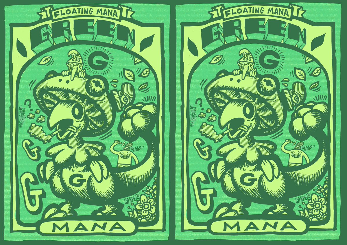🍃🍃🍃🍃GREEN MANA!!!🍃🍃🍃🍃for the Etali Pack