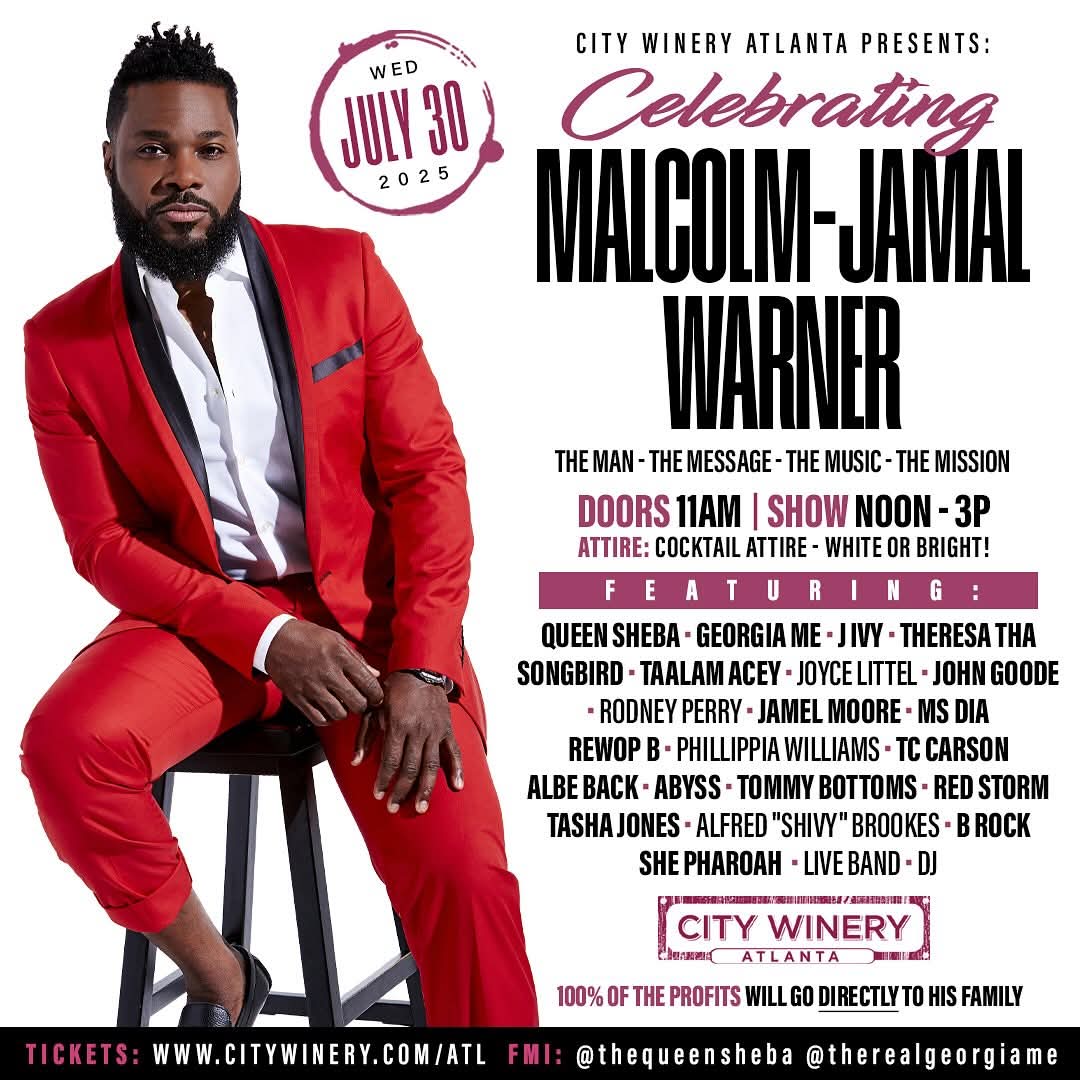 What a beautiful celebration to honor the legacy of Malcolm-Jamal Warner to?Many artistic people expressed themselves through poetry, 
music and art. S/O to @Joyce Littel  for her hand in making it a wonderful experience!