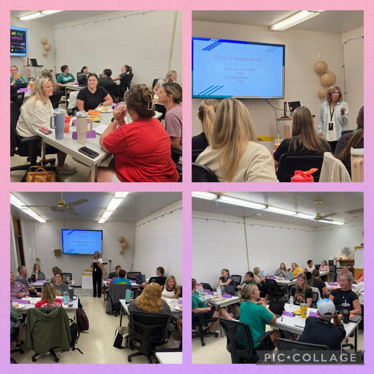 20+ teachers gave two days of their vacation to learn more and get better at their craft.  Thank you Mrs. Novak for sharing your expertise on classroom engagement and management!! Proud Principal!