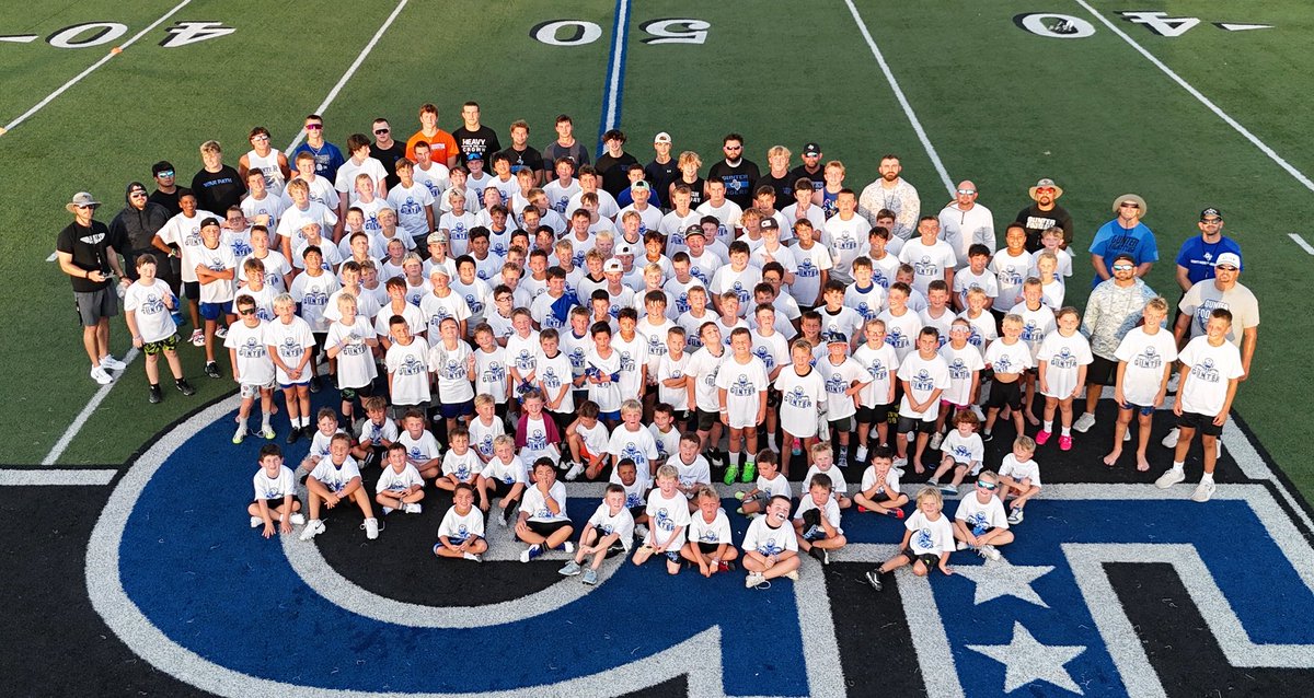 A great week at the Gunter Tiger Youth Football Camp! #TPW