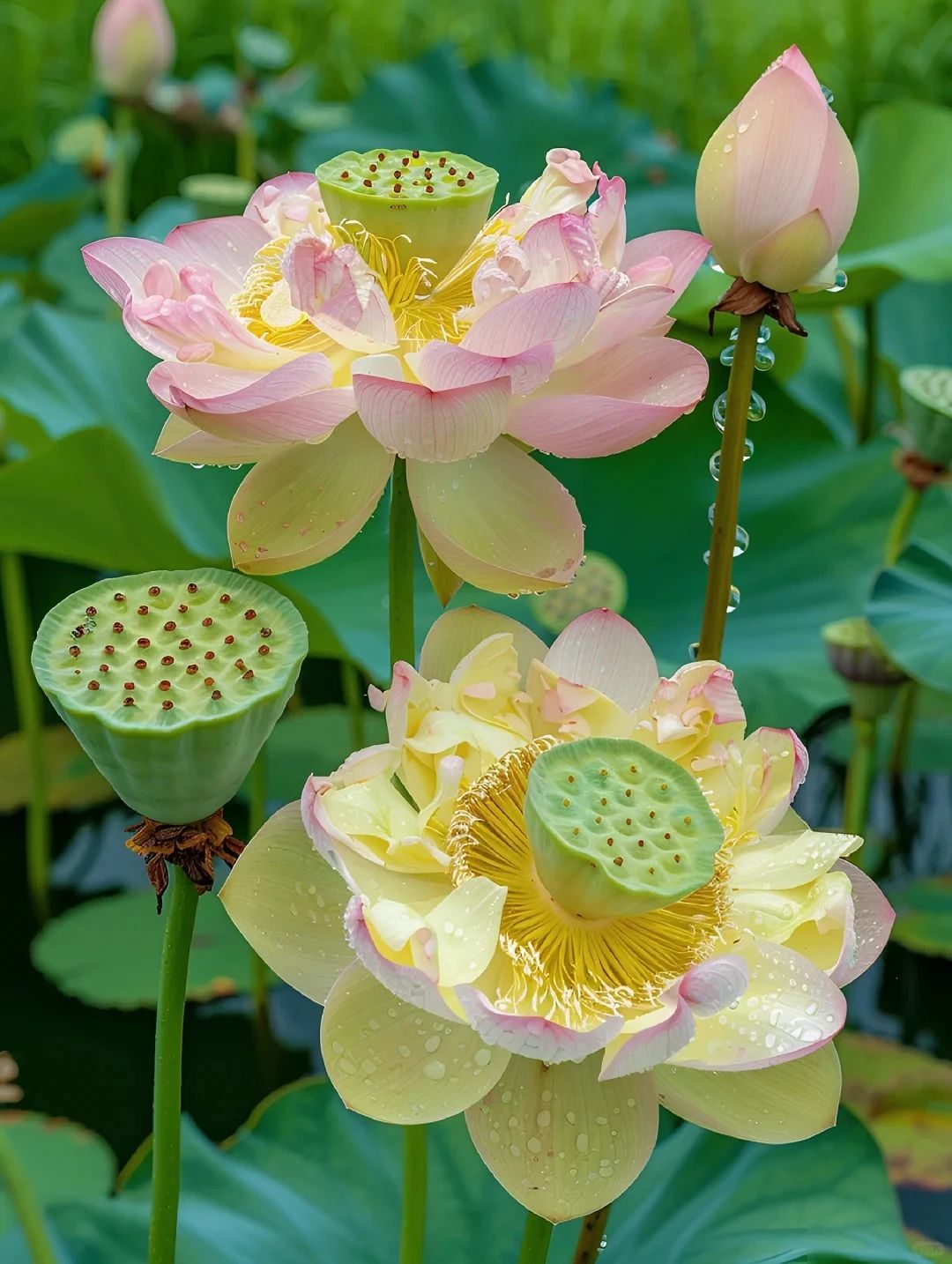 花卉图09 花卉公园幽兰苑的荷花开了- vivo官网社区