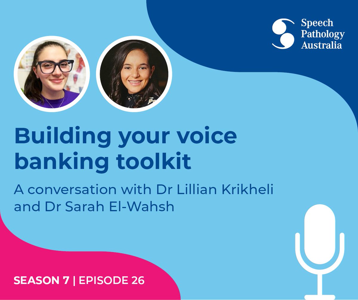 🎙️New episode of #SpeakUpPod 

🎧 Tune in here bit.ly/45qarVo or anywhere you listen to podcasts

<a href="/lilliterate/">Dr Lillian Krikheli</a> and I chat all things #voicebanking - from how to raise the topic, to helping patients choose the right software, and how AI is reshaping the process